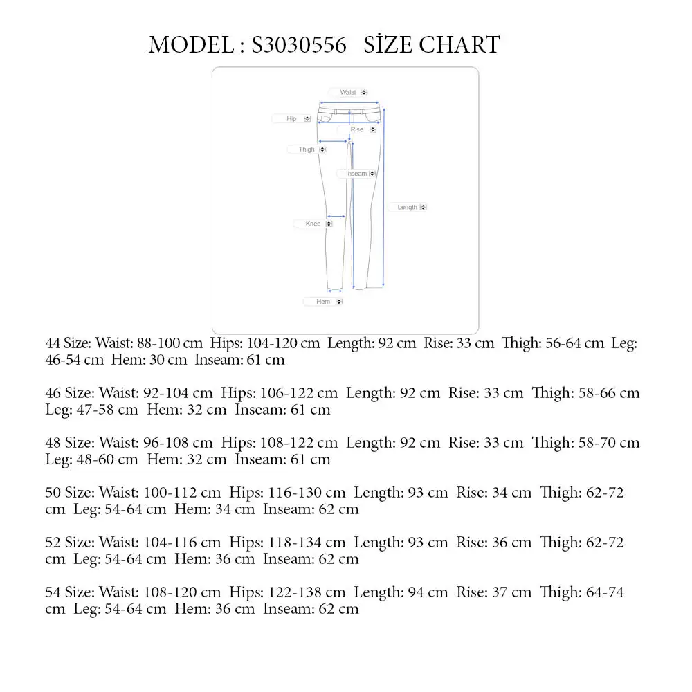 Женские джинсы с вышивкой на манжетах Hanezza темно-синие элегантные брюки до
