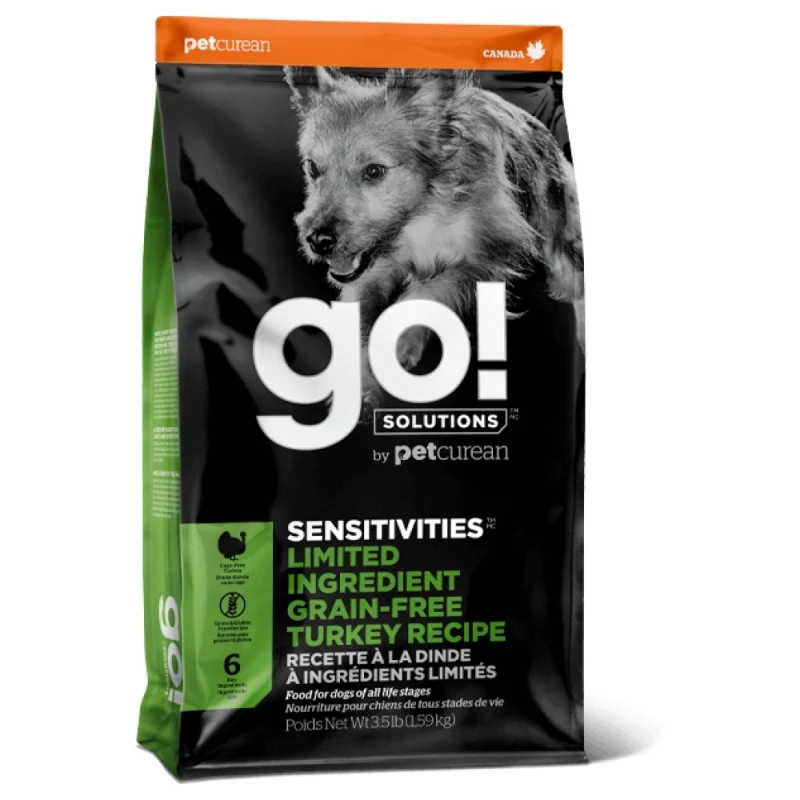 Go! Dog Sensitivities Limited Ingredient Grain Free Turkey (5 44 кг) Корм для собак с чувствительным