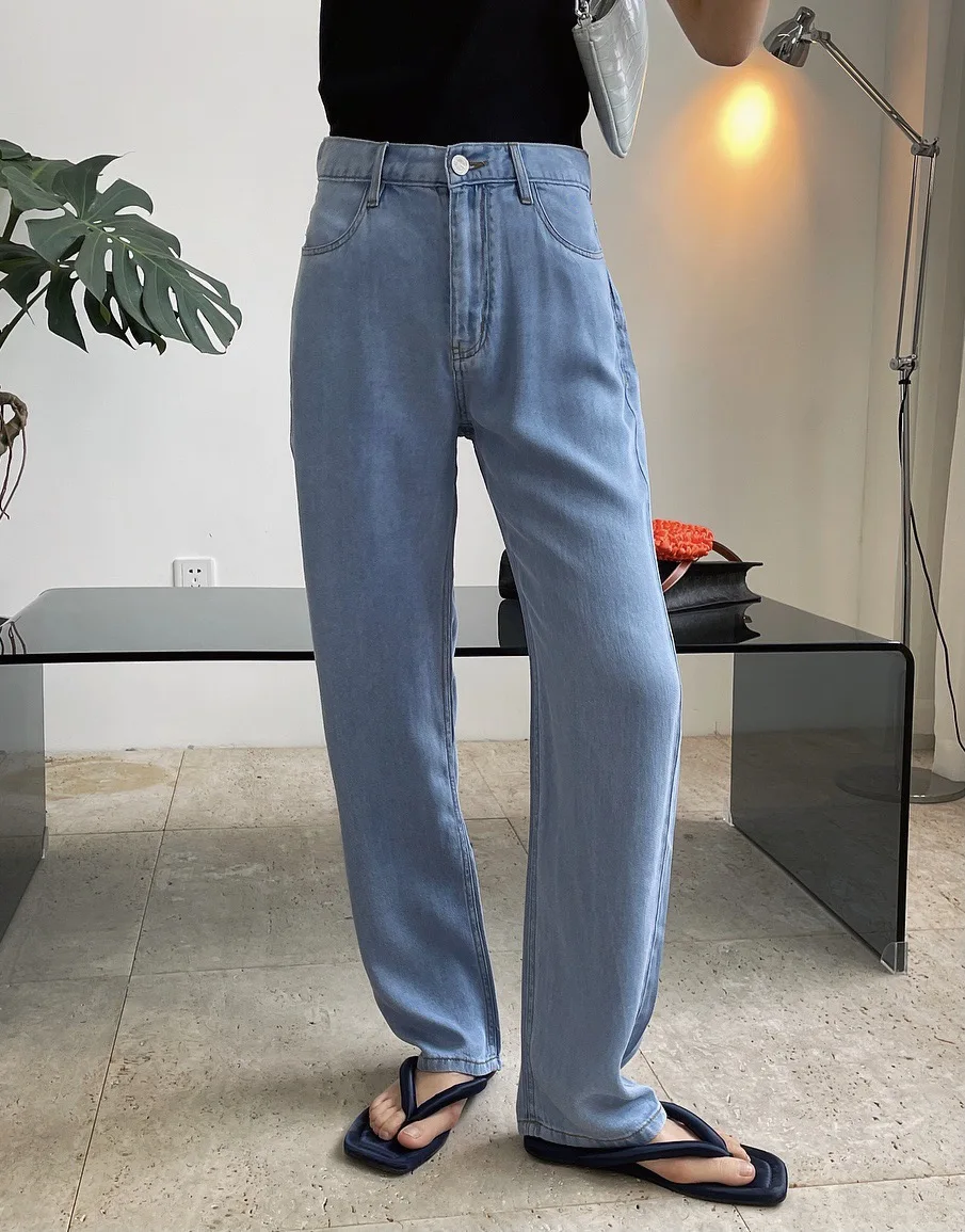 

summer woman new model summer tencel jeans