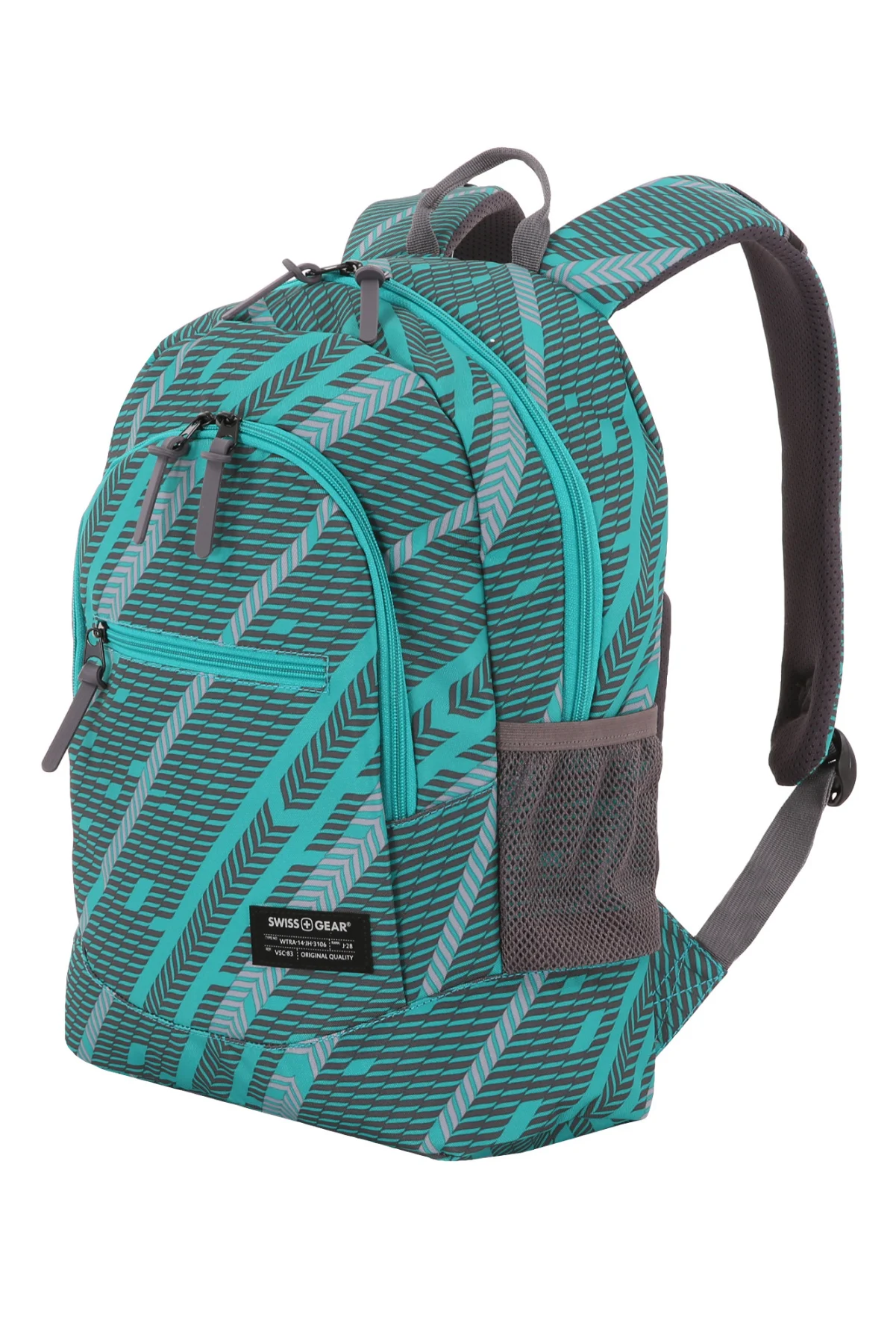 Рюкзак Swissgear голубой/серый 32х16х43 см 22 л|Рюкзаки| |