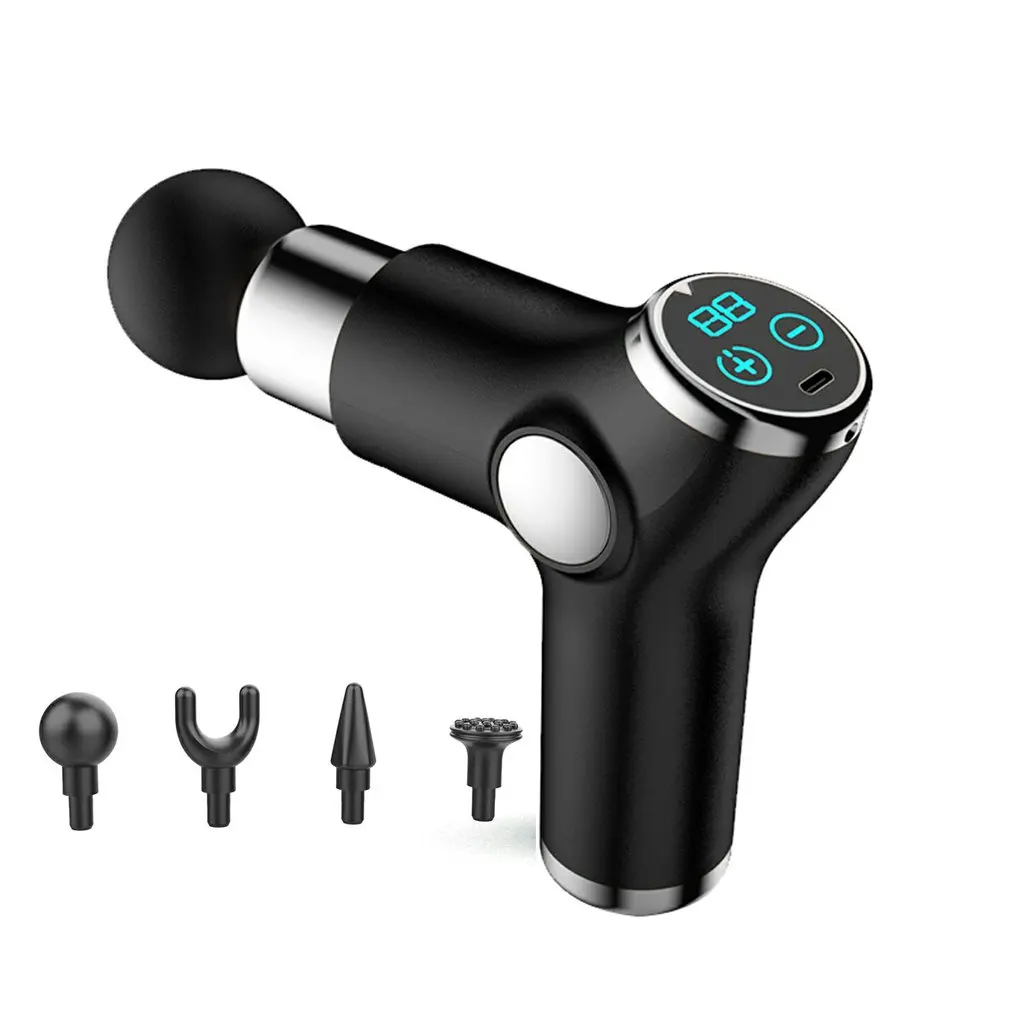 32/6 Шестерни ЖК дисплей Дисплей панель массажный пистолет глубокий массажер для