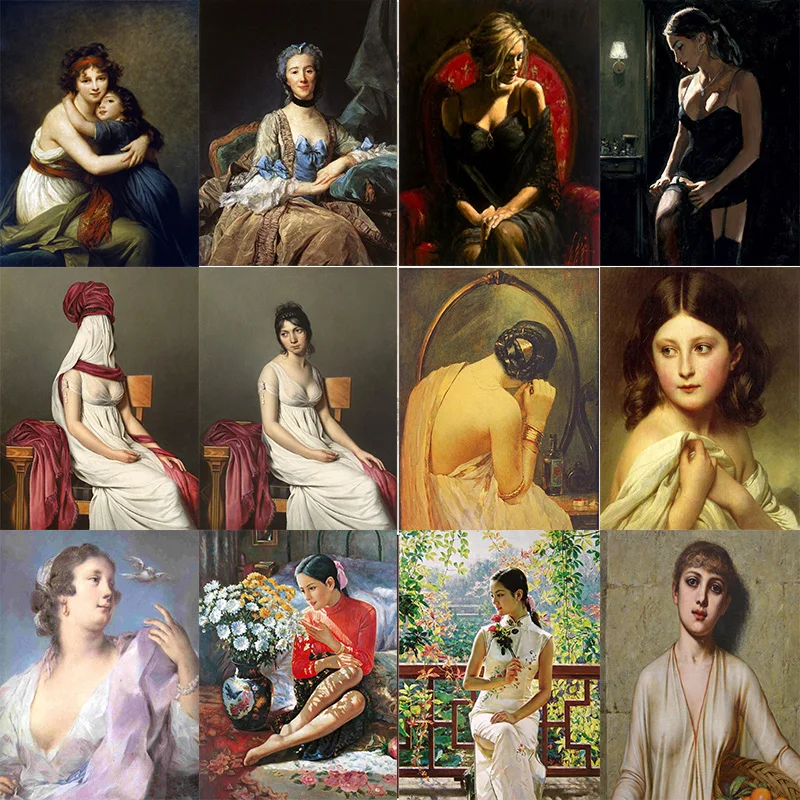 Набор для рисования по номерам сделай сам набор масляными красками ручная