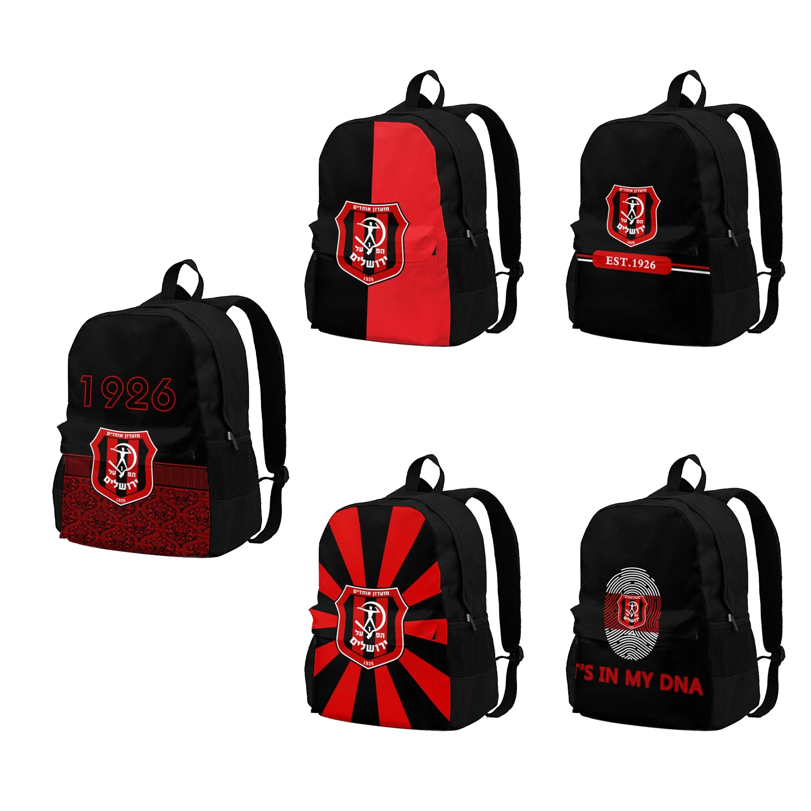 

Israel Hapoel Jerusalem Fc Travel Laptop Backpack Bookbag Casual Daypack Bookbag College School Computer Bag