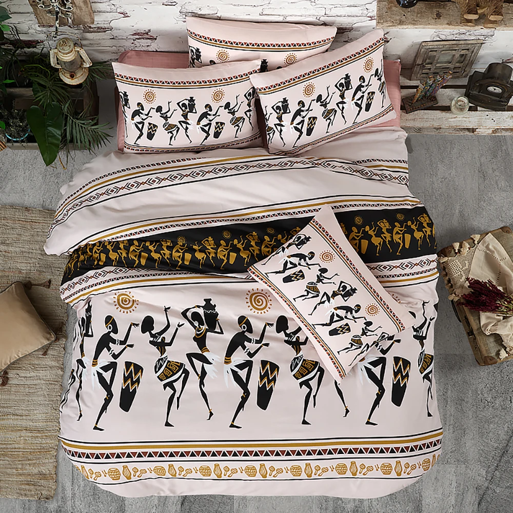 Комплект постельного белья для женщин Африканский роскошный комплект Ranforce
