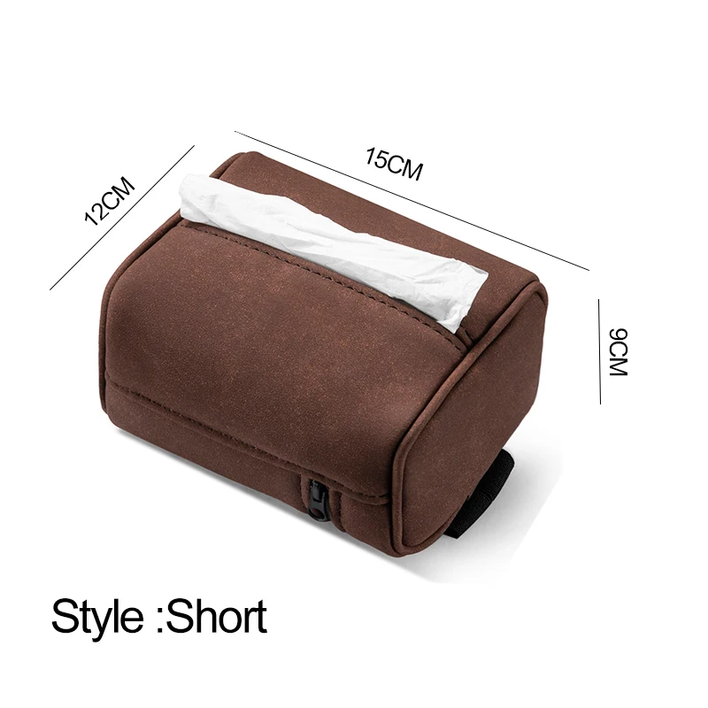 

Car Visor Tissue Holder Car Back Seat Headrest Hanging High-quality Tissue Boxes Holder for Auto, SUV Holder Backseat Tissue Box