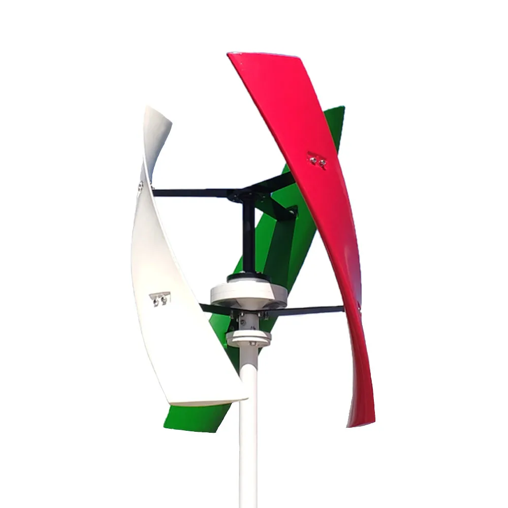 

Off Grid 400W 600W Vertical wind turbine 12V 24V 48V generator 3 phase with controller for home use