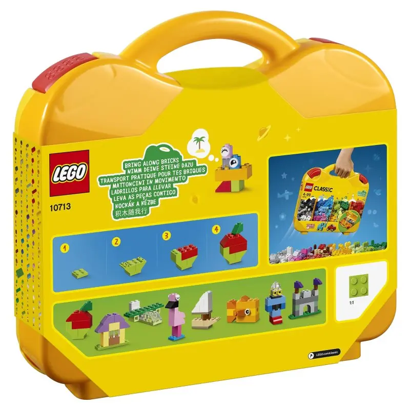 Конструктор LEGO Classic 10713 Чемоданчик для творчества и конструирования | Игрушки