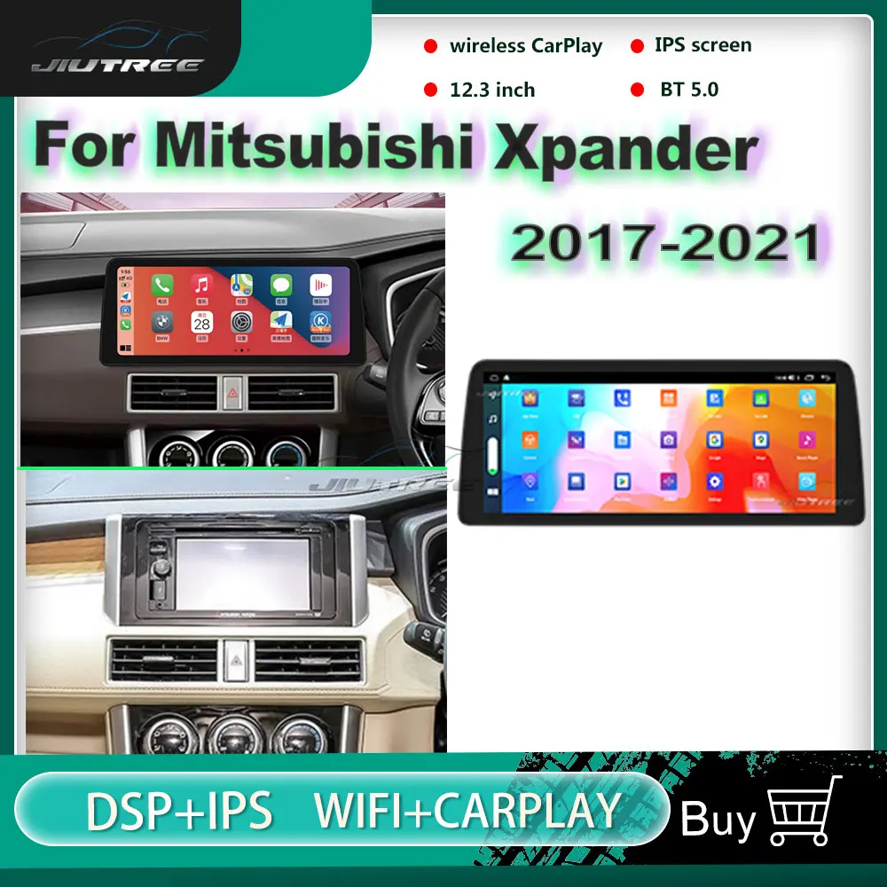 

Автомагнитола 2 Din, 12,3 дюйма, 128 ГГц, Android, для Mitsubishi Xpander 2017-2021, стерео, мультимедийный плеер, головное устройство с GPS-навигацией