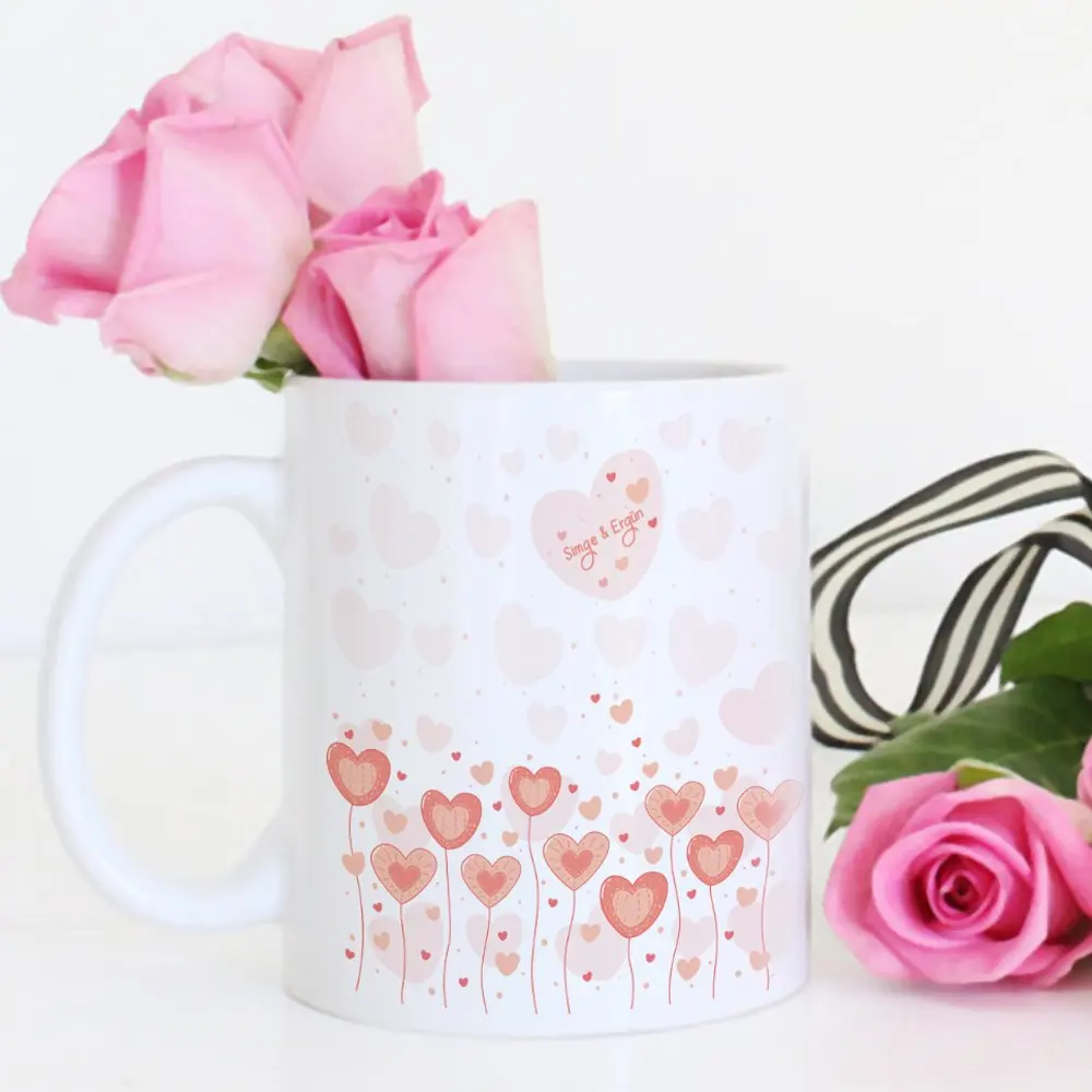 

Personalized White Mug Cup (Valentine's Day Temalı-58)