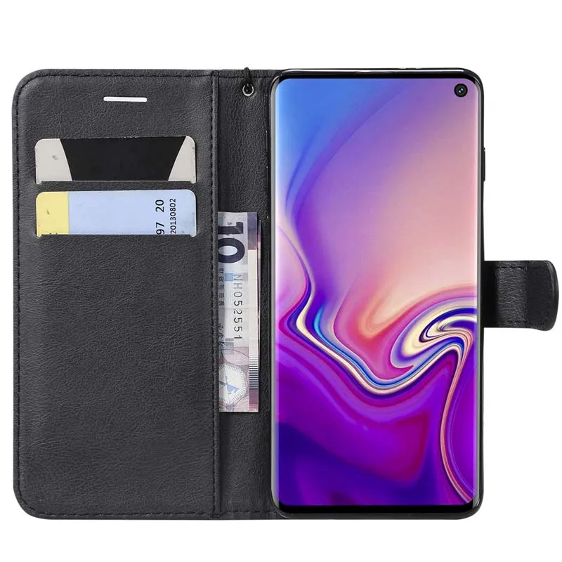 Чехол-книжка для смартфонов Samsung Galaxy J S Note серий кожаный с карманом пластиковых