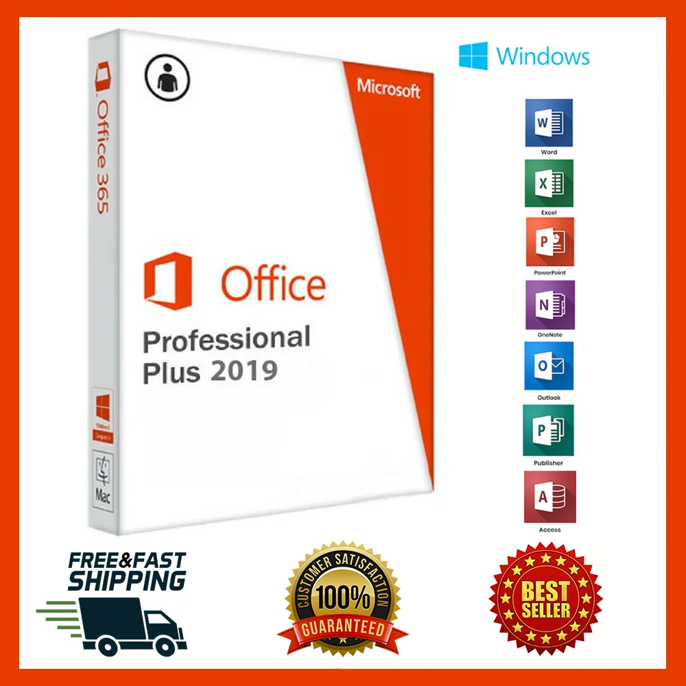 

Office 2019 Professional Plus Key 32/64 бит Все Pro языки