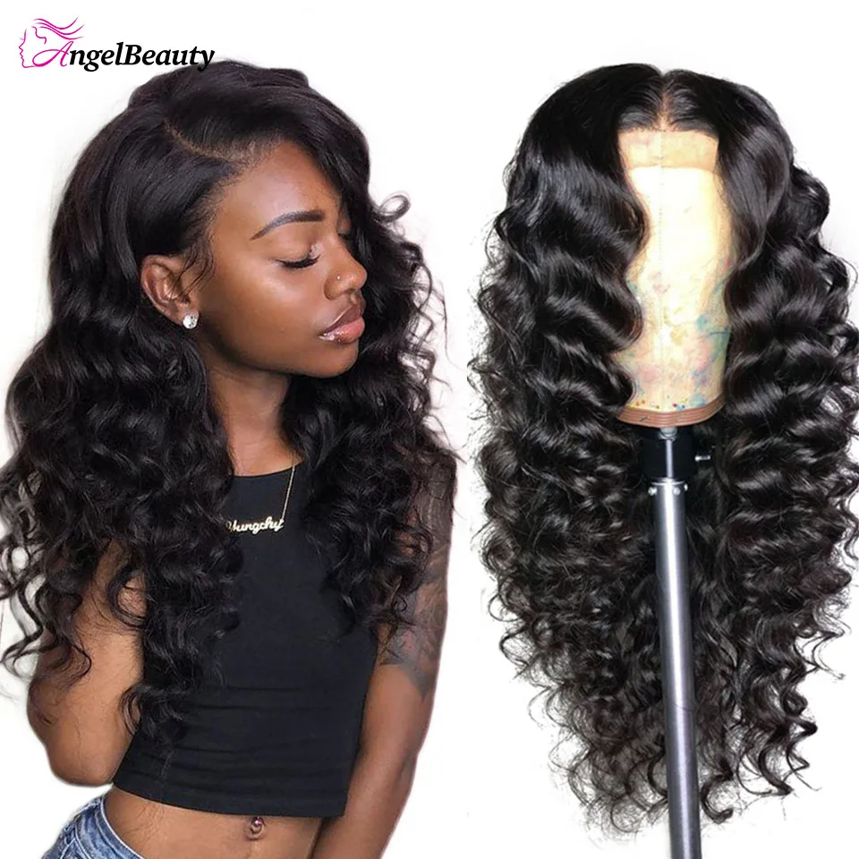 28 30 inch Loose Deep Wave Wig HD Lace Front Human Hair Wigs for Women Deep Wave Frontal Wig 13x4 Loose Wave Lace Front Wig