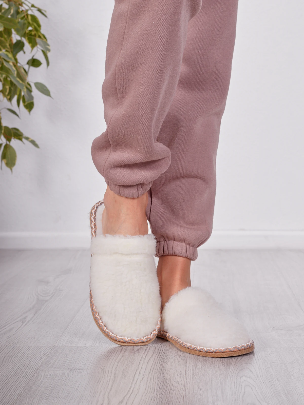 Slippers women item No. 2144 Winter Simple Warm Thick Bottom Plush Home Floor Fashion Elegant Womens Fur Slipper Indoor Mute No-slip Fluffy