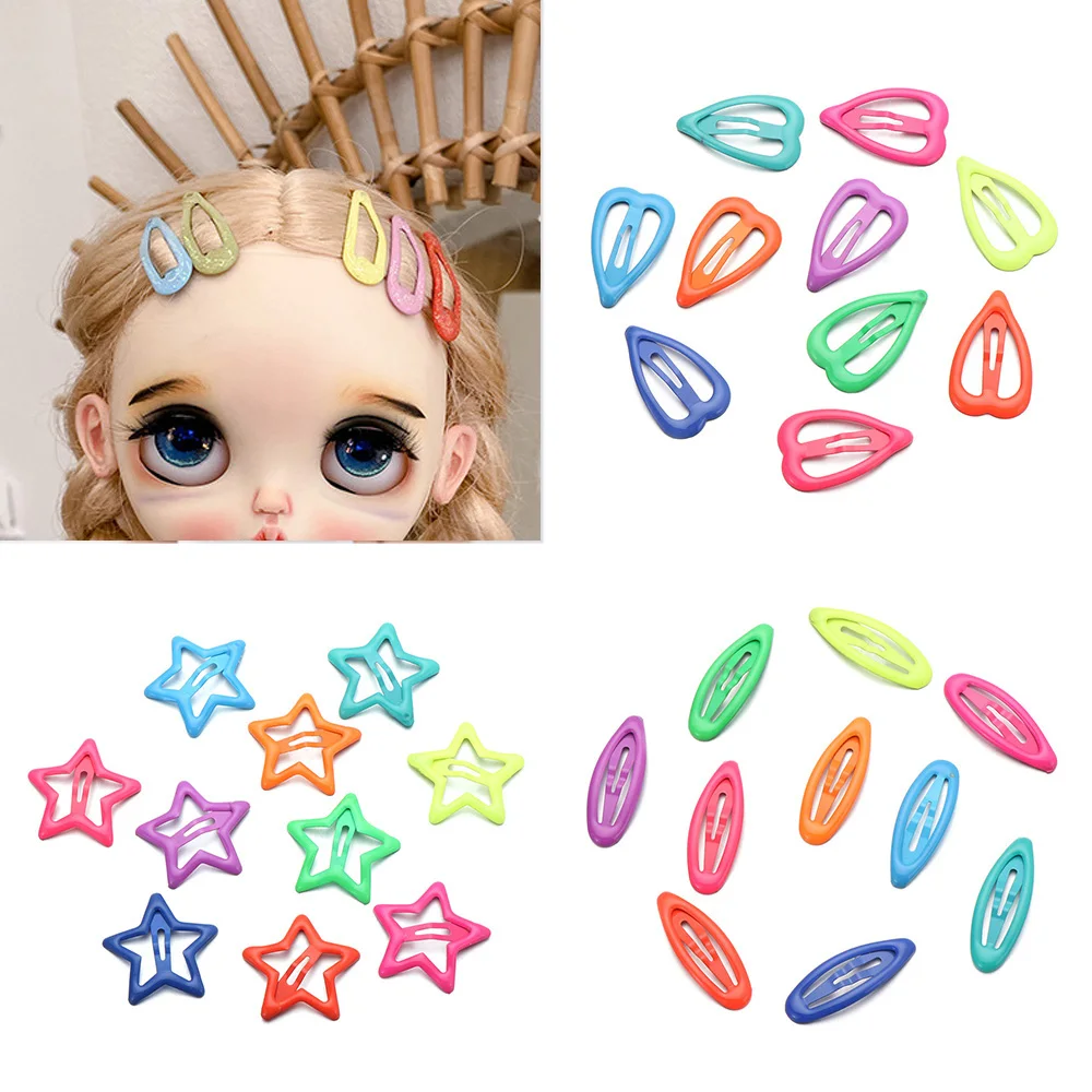 10 шт. мини заколка для волос декоративные головные уборы кукла зажимы детские