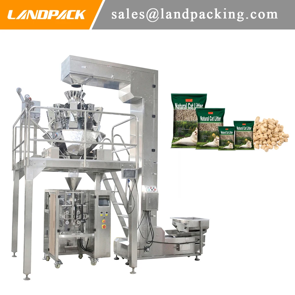 Автоматическая машина для заполнения больших мешков в виде кошачьих