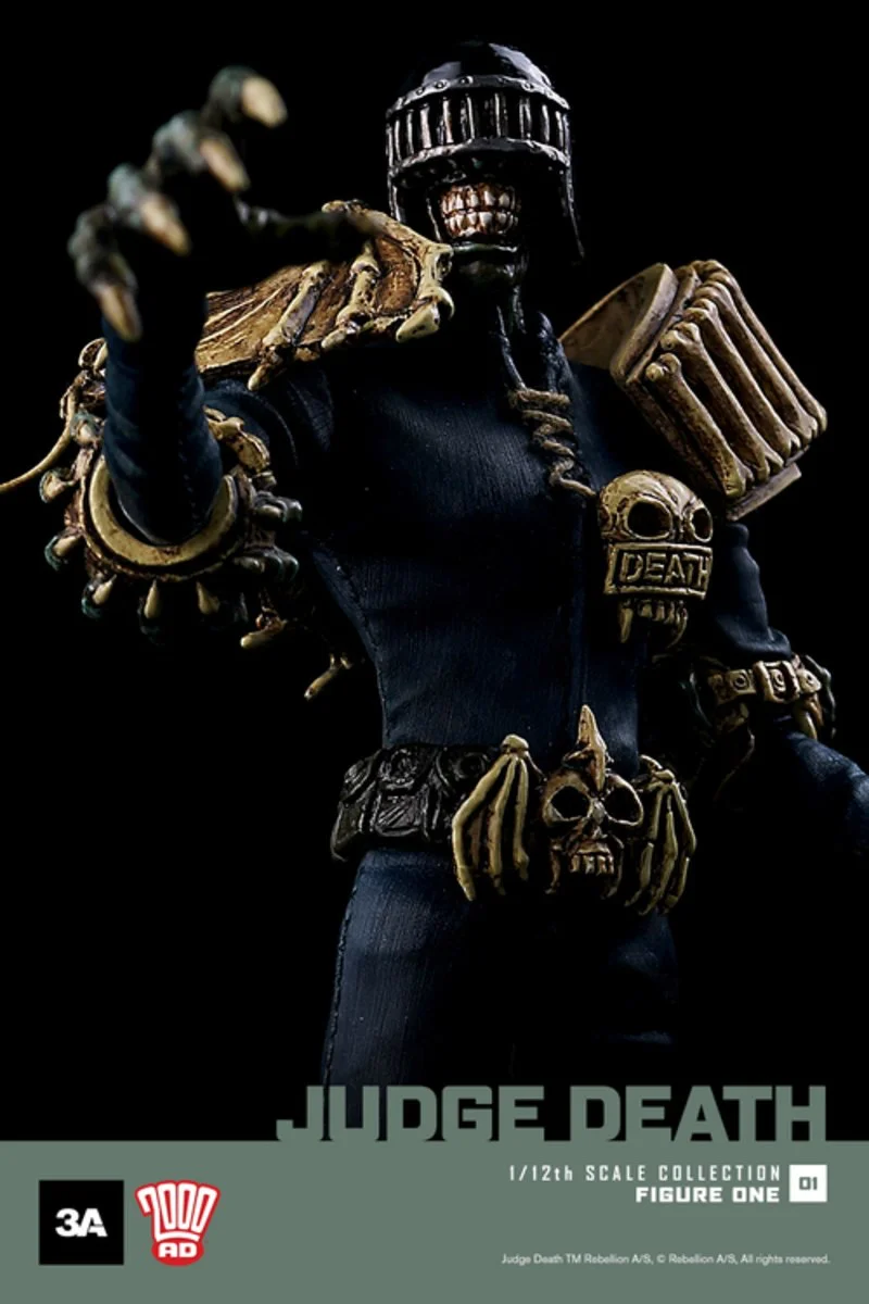 ThreeA 2000 AD судье смерти 1:12 Масштаб экшн фигура|Игровые фигурки и трансформеры| |
