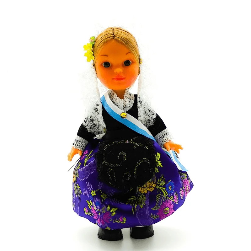 Doll Collection 25 cm regional dress Alicantina Foguerera Alicante. Made in Spain by Folk craftsmanship. Original gift | Игрушки и хобби