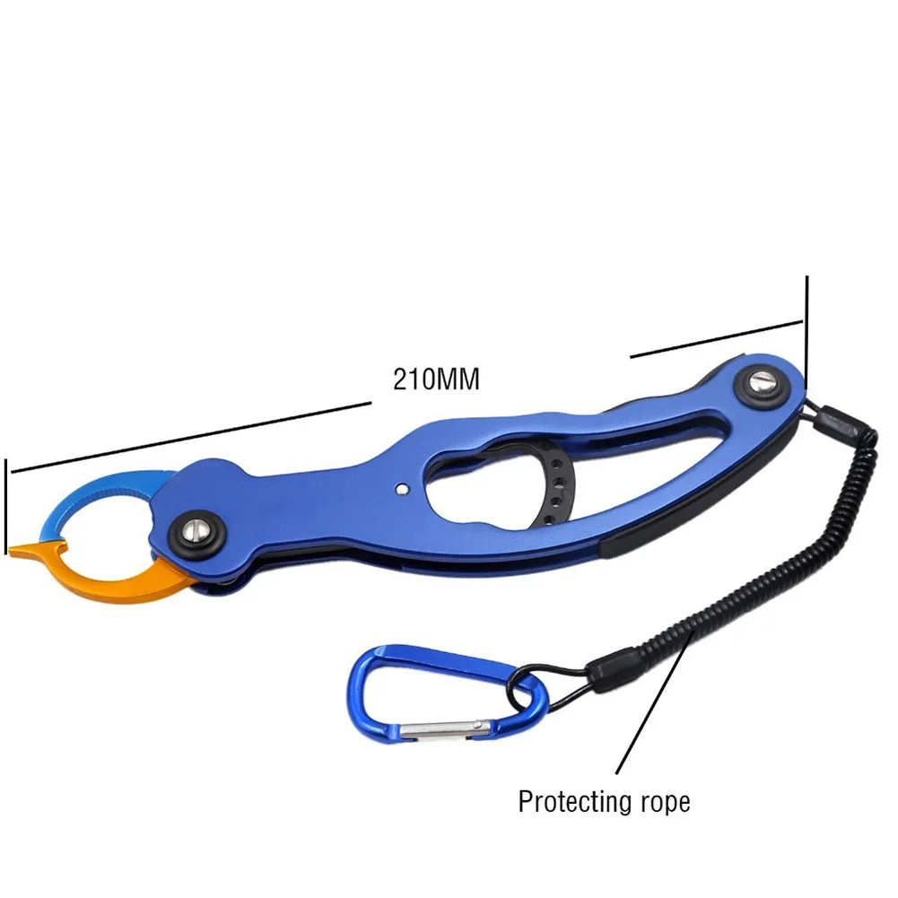 Aluminum Alloy Fishing Grip Portable Fish Lip Trigger Lock Tackle Gripper Grabber Grab Tool Tools | Спорт и развлечения