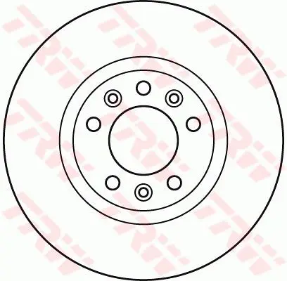 Диск тормозной PEUGEOT 407 04-/607 05-/508 10- передний вент.D=2 | Автомобили и мотоциклы