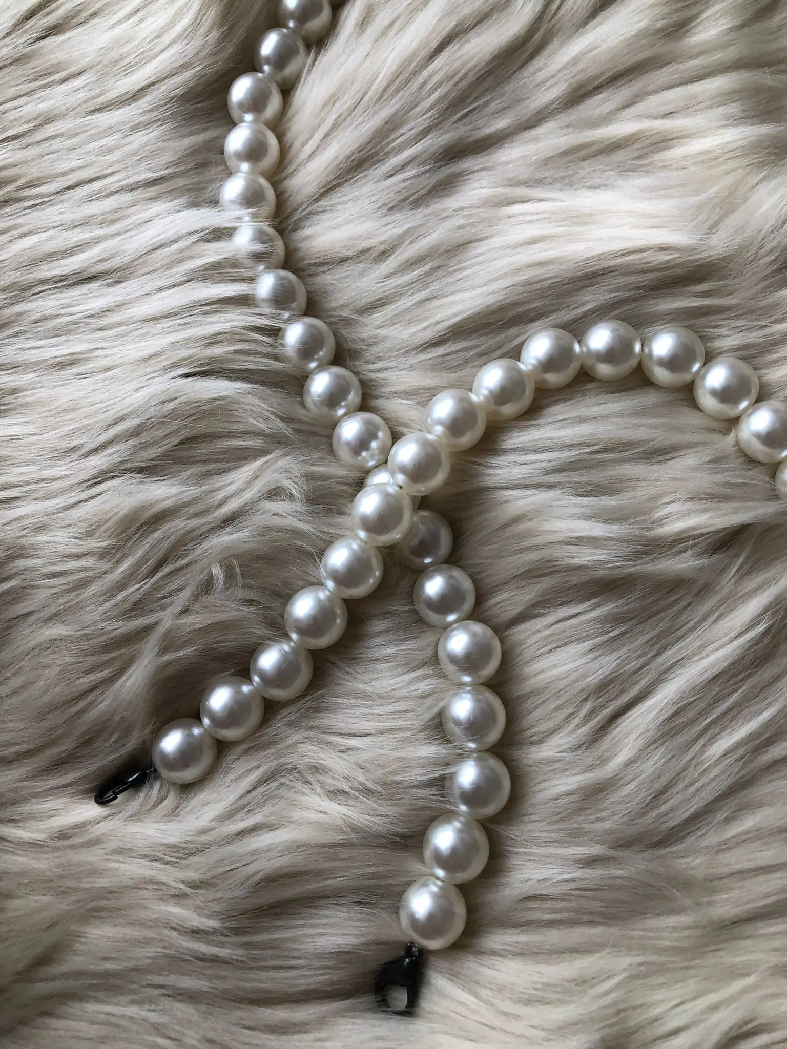 Bag Strap Cream Color Beaded Steel Rope Knitted Women's Luxury Case Lanyard For Shoulder Purse Hook Pluggable Grappling