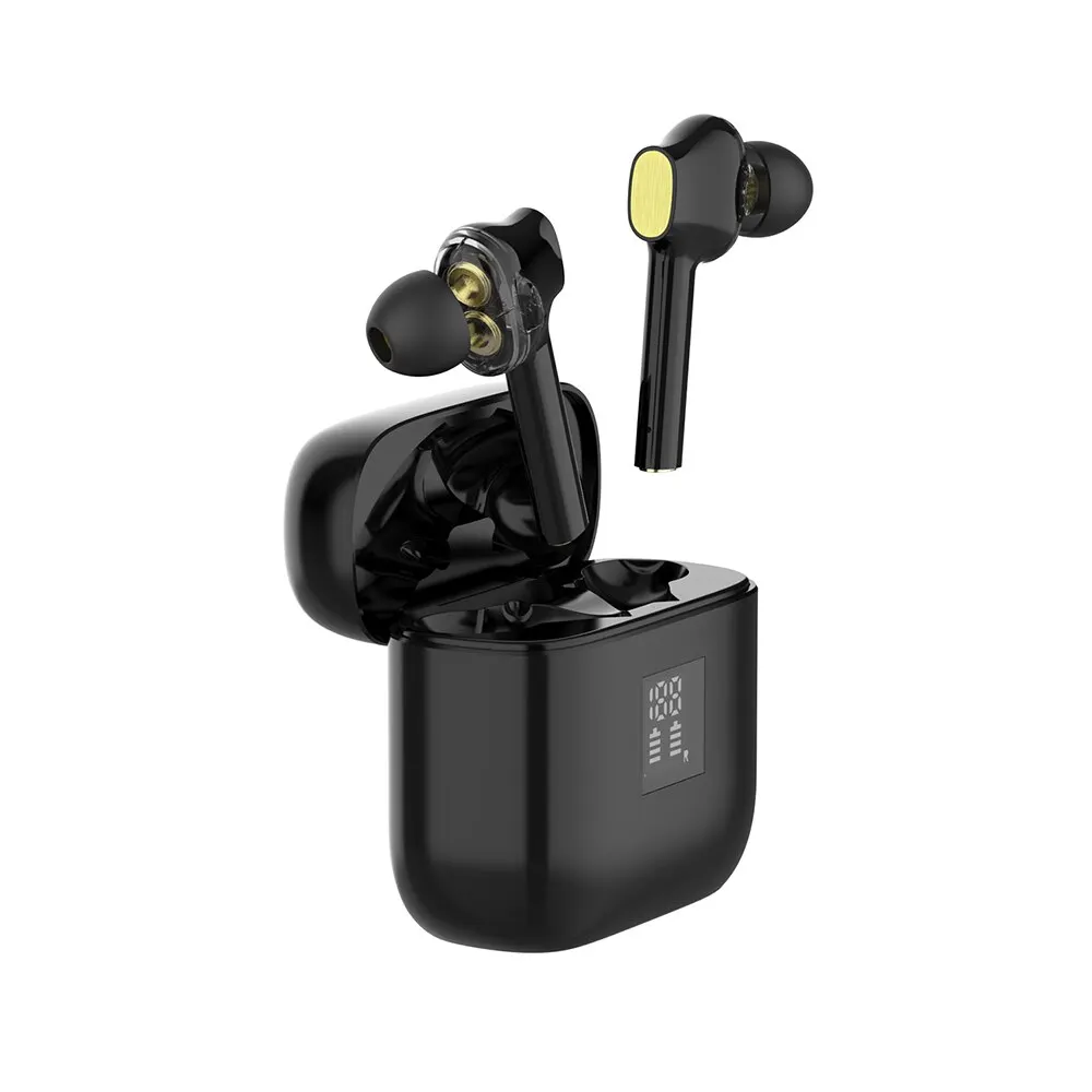 

TWS-наушники T07 с двойным динамиком и поддержкой bluetooth