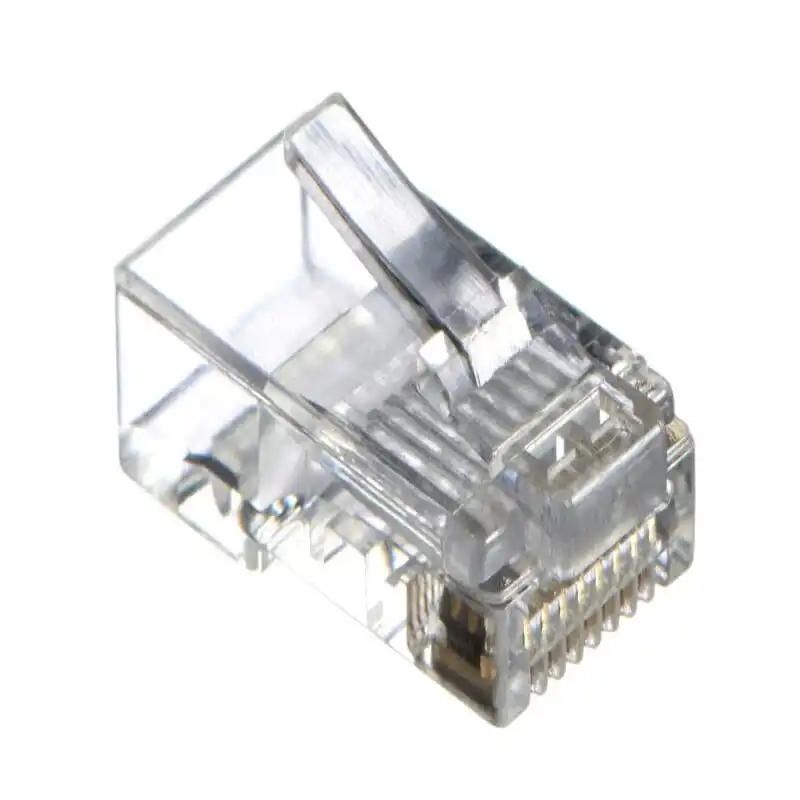 Коннектор RJ-45 под витую пару Rj-45 connector 100pcs - lot rj45 pet разъем для витой пары rj-45 utp/ftp cable