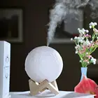 Ночник-светильник Луна с увлажнителем воздуха Moon Lamp Humidifier, 15 см