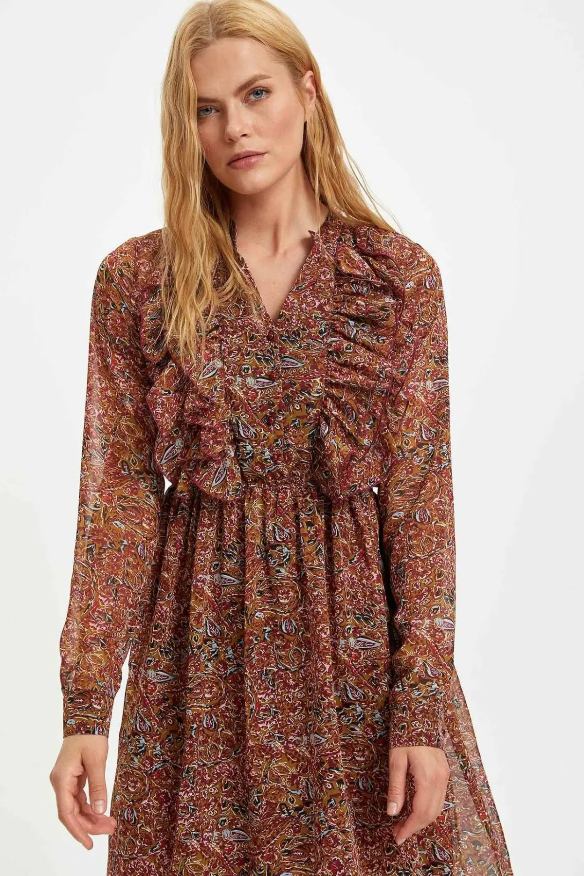 Женская тканая Dress-M5243AZ19AU | одежда