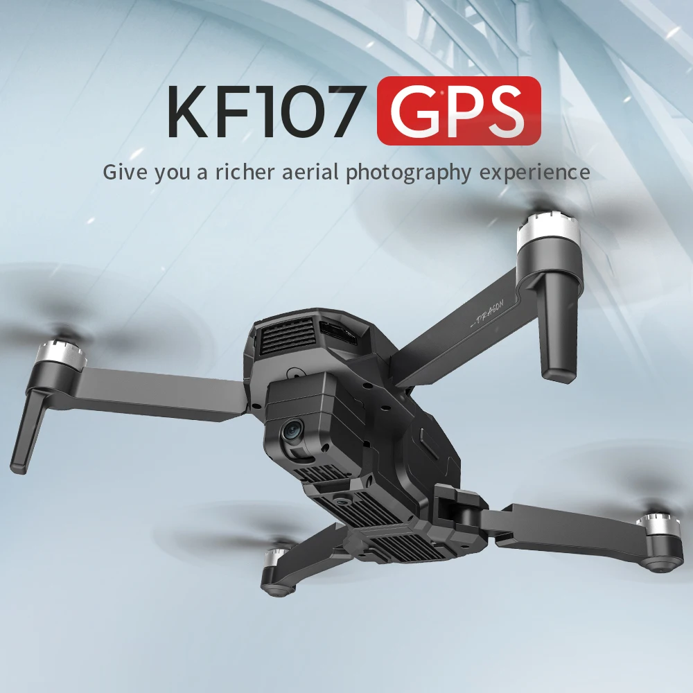 KF107 GPS беспилотные летательные аппараты с 4K HD двойной Камера 25 минут 1 5 км