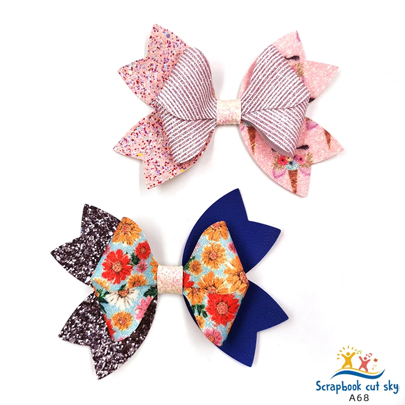 

Hair bow A68 Muyu Cutting dies Scrapbook Cutting Dies Suitable For Market General Machines