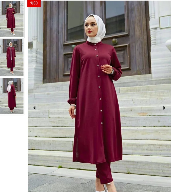 Dress abaya xxxl xxxxl big size Spring evening skirt tunik muslim modasena dubai Classic Dual Suit 100MD-1034 | Тематическая одежда