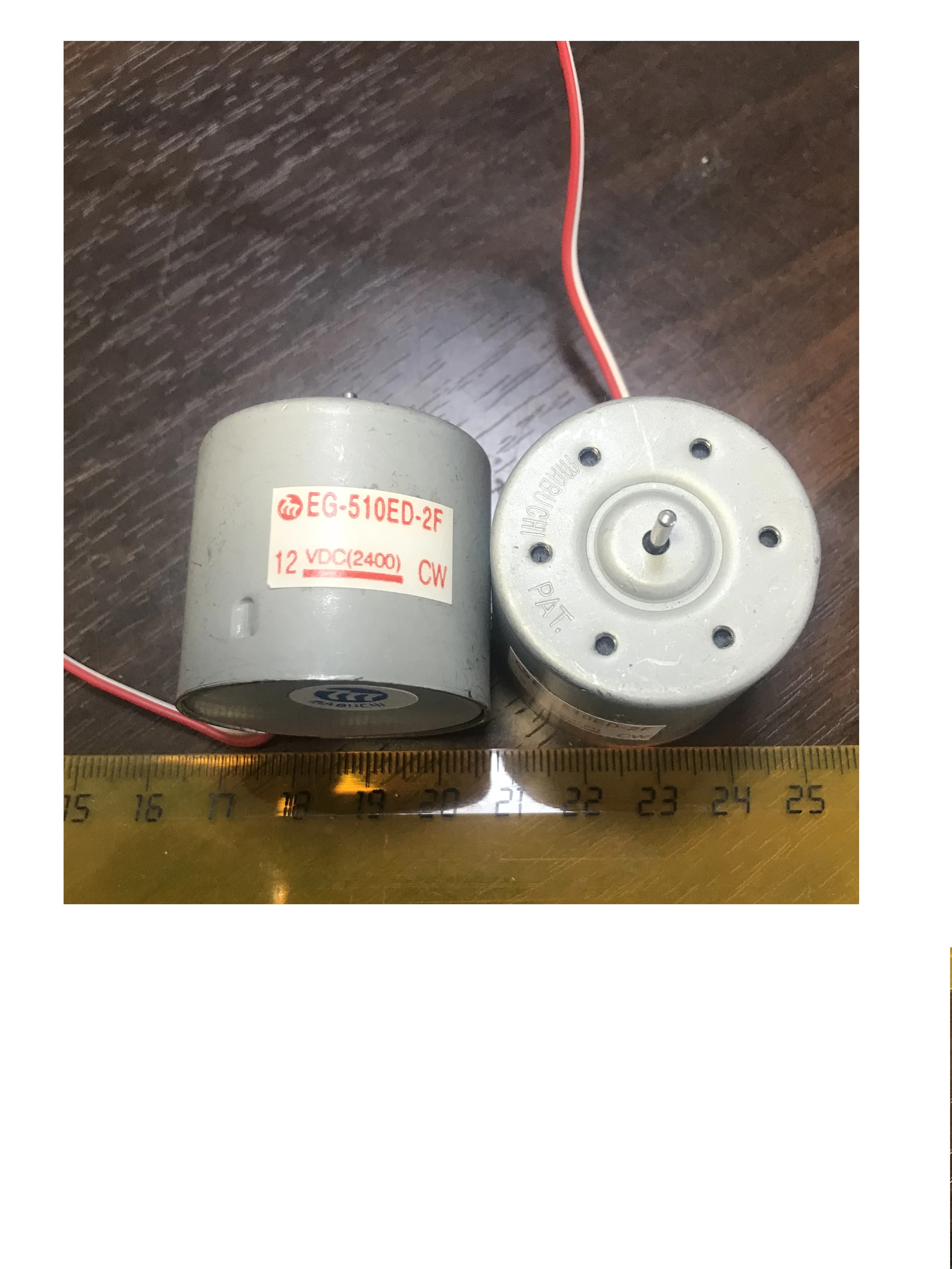 Двигатель 12V EG-510ED-2F 12 В Dc Motor 2400 об/мин CW МОТОР вольт Mabuchi 1 шт. |