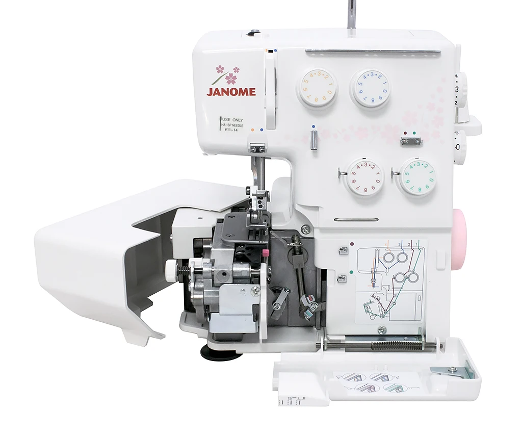 4-x (3-x) - ниточный оверлок Janome 204D | Дом и сад