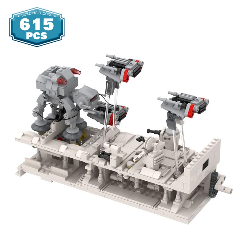 

Конструктор Moc "Битва за горячее" из сериала "космический корабль" война"