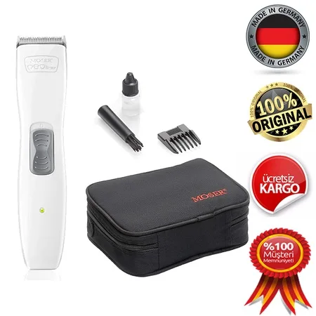 MOSER NEOLINER 1586 White Cordless Men Профессиональная электрическая машинка для стрижки волос