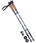 Палки для скандинавской ходьбы Berger Forester, 67-135 см, 3-секционные, серыйчёрный