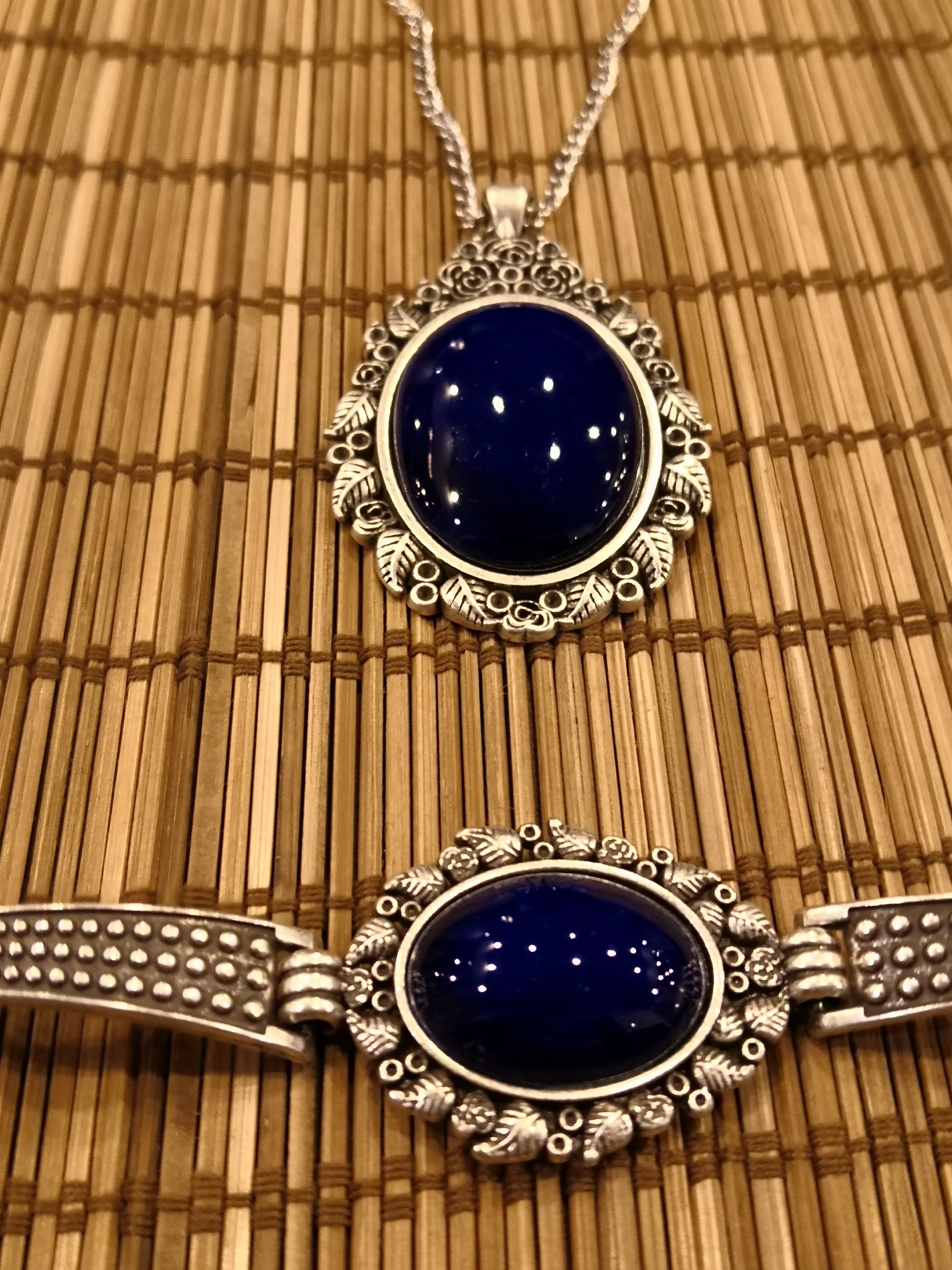 

tile necklace bracelet set jewelry set stone necklacewomen jewelry set high quality handmade turkish necklace and bracelet
