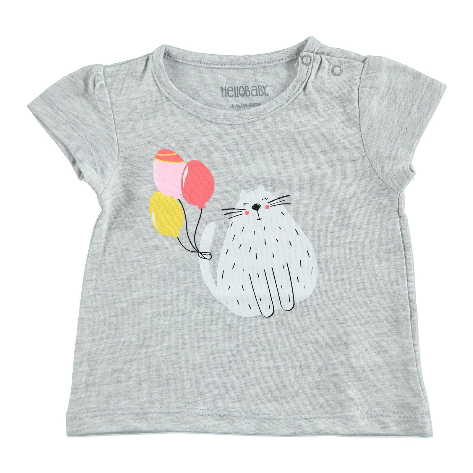 Ebebek HelloBaby/Базовая Детская футболка с короткими рукавами| |