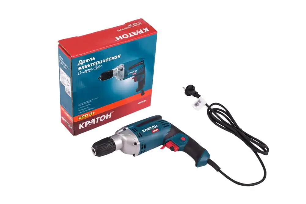 Дрель Кратон D 400/10P|min drill|drill 400w |