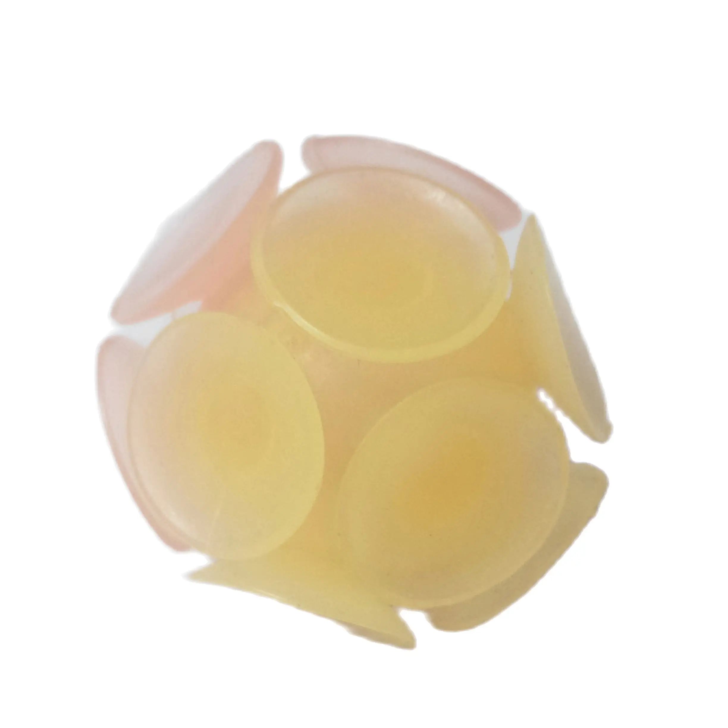 

4 шт., пластиковые шарики на присоске, 4 см