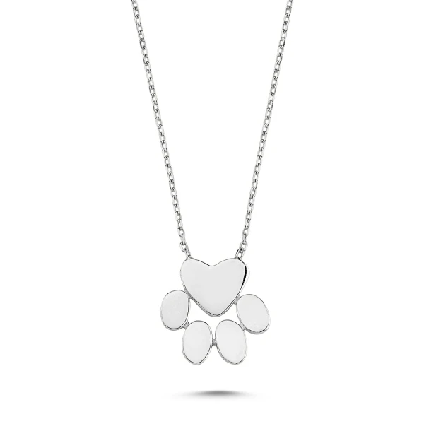 

Silver 925 Sterling Paw Necklace