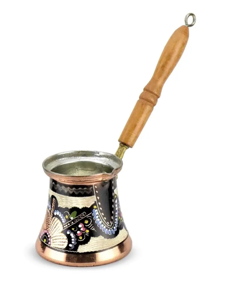 

Turkish Ottoman Anatolia arabic tea pot coffee espresso coffee machine coffee pot Ibrik 100% copper turkey gift sets made in tur