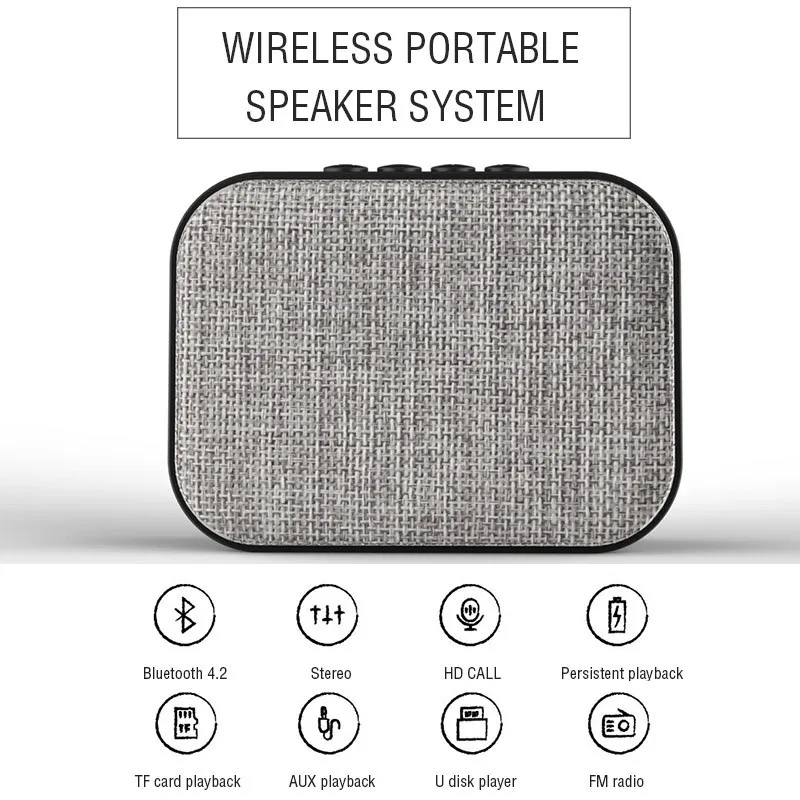 Мини Bluetooth Колонка Портативная Беспроводная Громкая для телефона