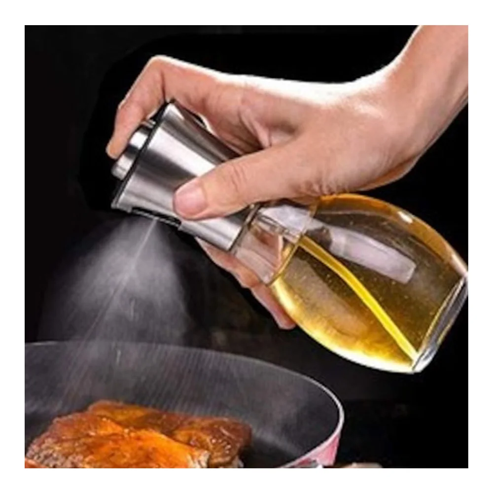 

Glass Olive Oil Sprayer Glass Spray Bottle Oil Vinegar Bottle 200 ml.