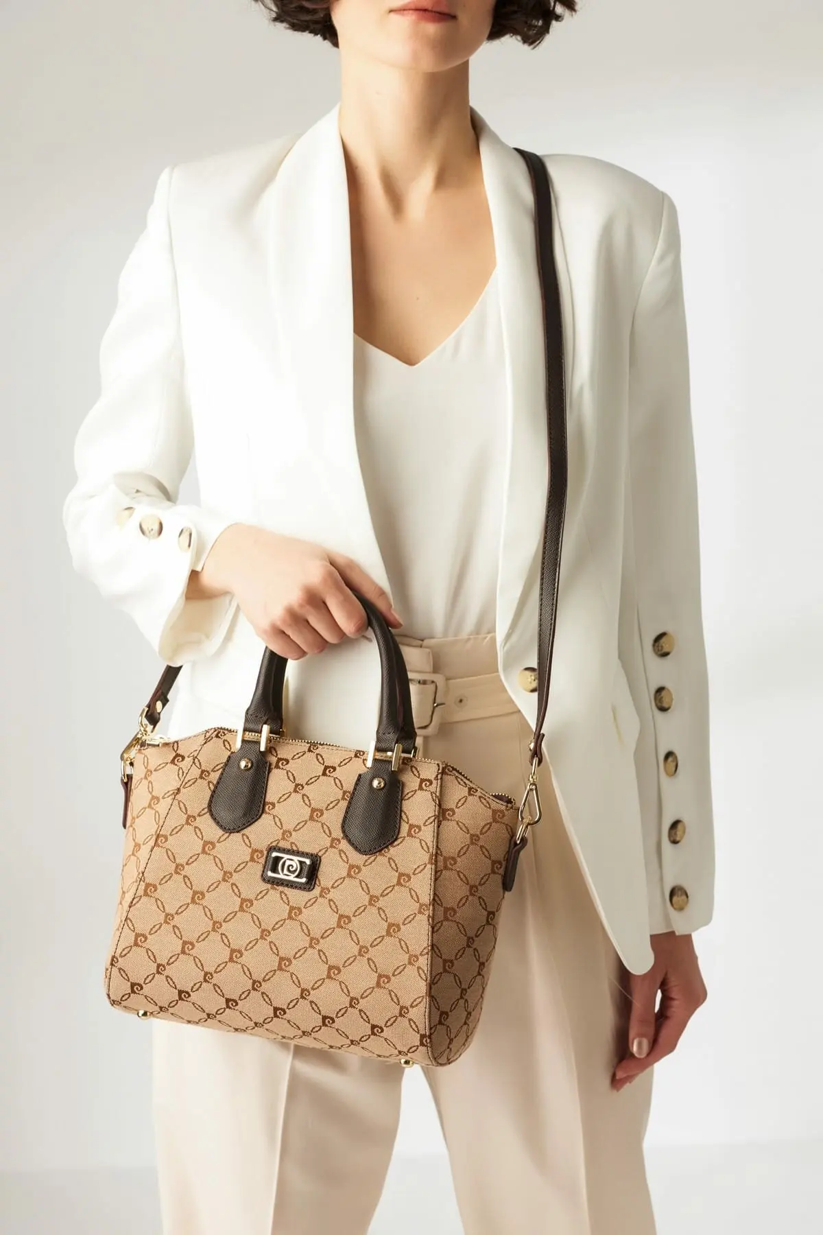 

Women's Red Chain Flat Bag