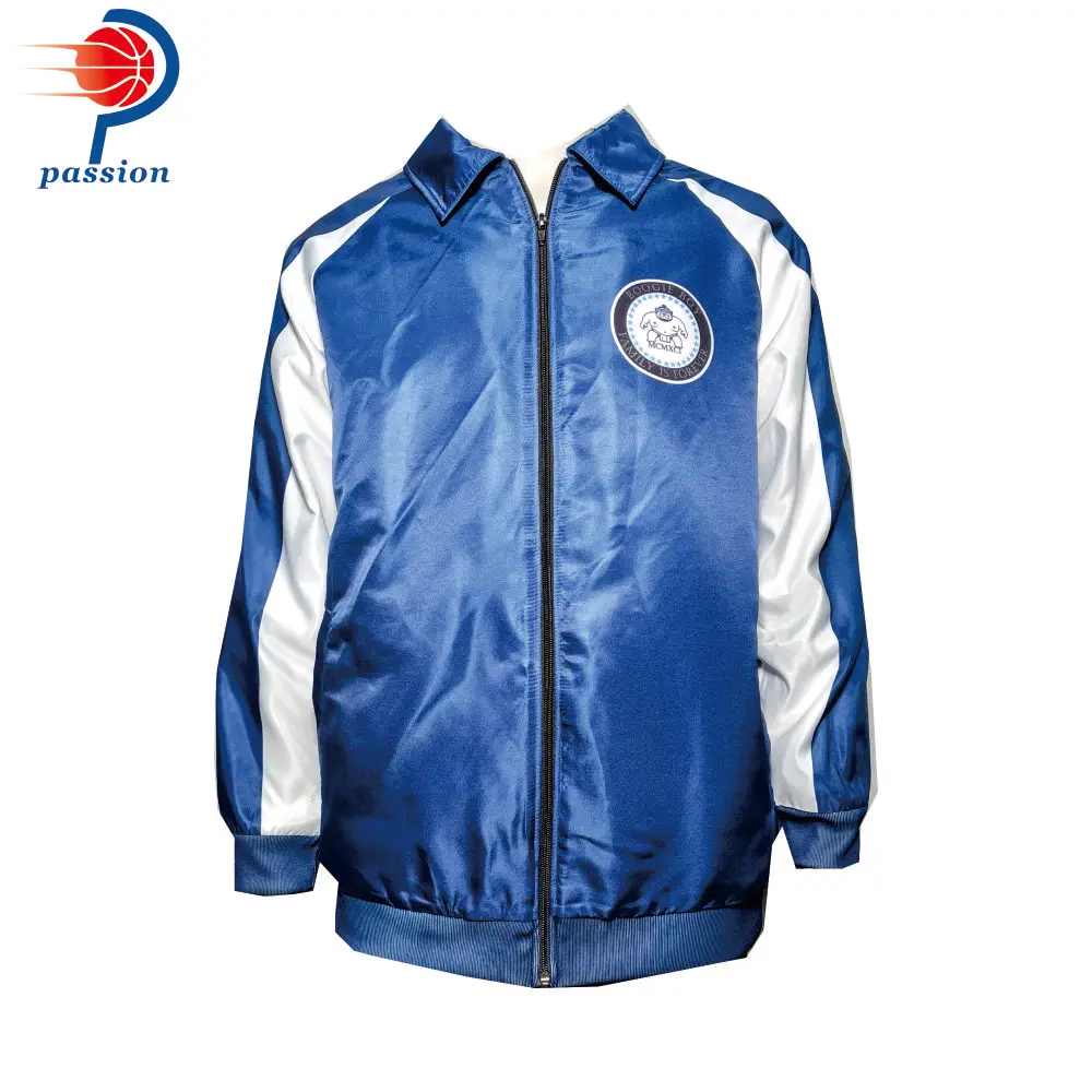 Минимальный заказ 5 шт. блестящие беговые куртки ярко-синего цвета с