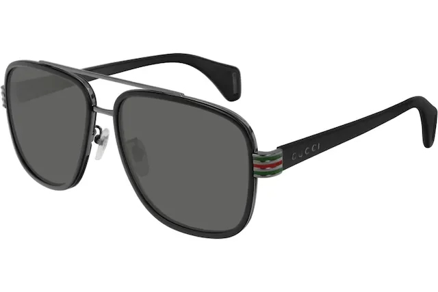 Gucci GG0448S (001) 58 мужские солнцезащитные очки 348956232 |