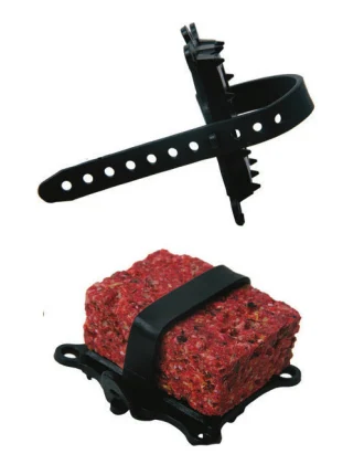 ЖМЫХОВКА  40гр оснащенная . Кукурузный жмых с протеином для Карпа карася сазана . 8 поводков с крючками. рыбалка 