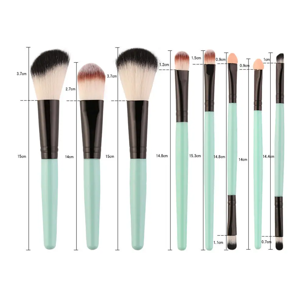 

18PCs Makeup Brush Set with Fan Shape Beauty Tools Hot Cosmetic Powder Eye Shadow Foundation Blending Make Up Brush High Quality