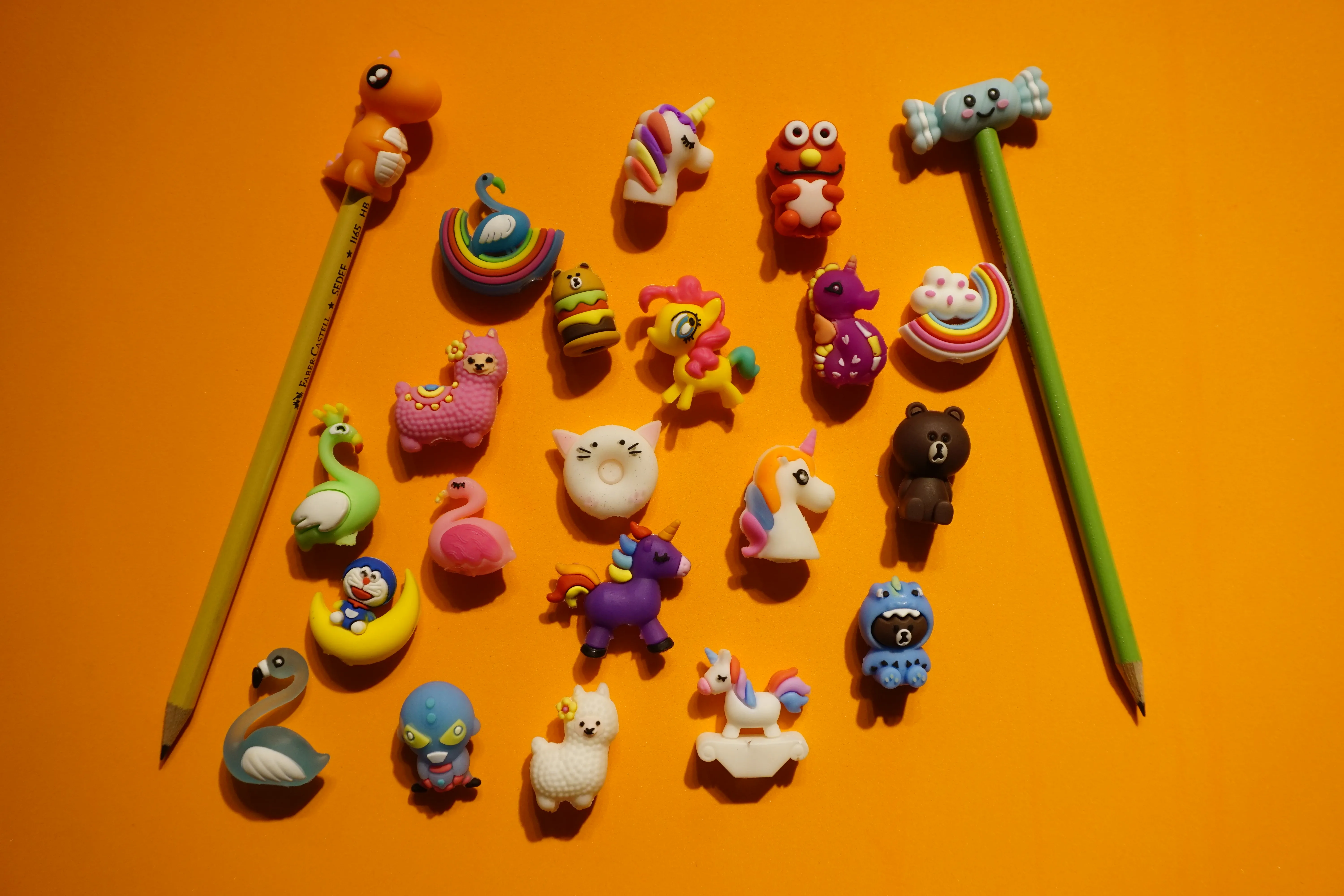 Флеш накопитель в виде единорога голова Фламинго животных Рисунок пером Шапки DIY